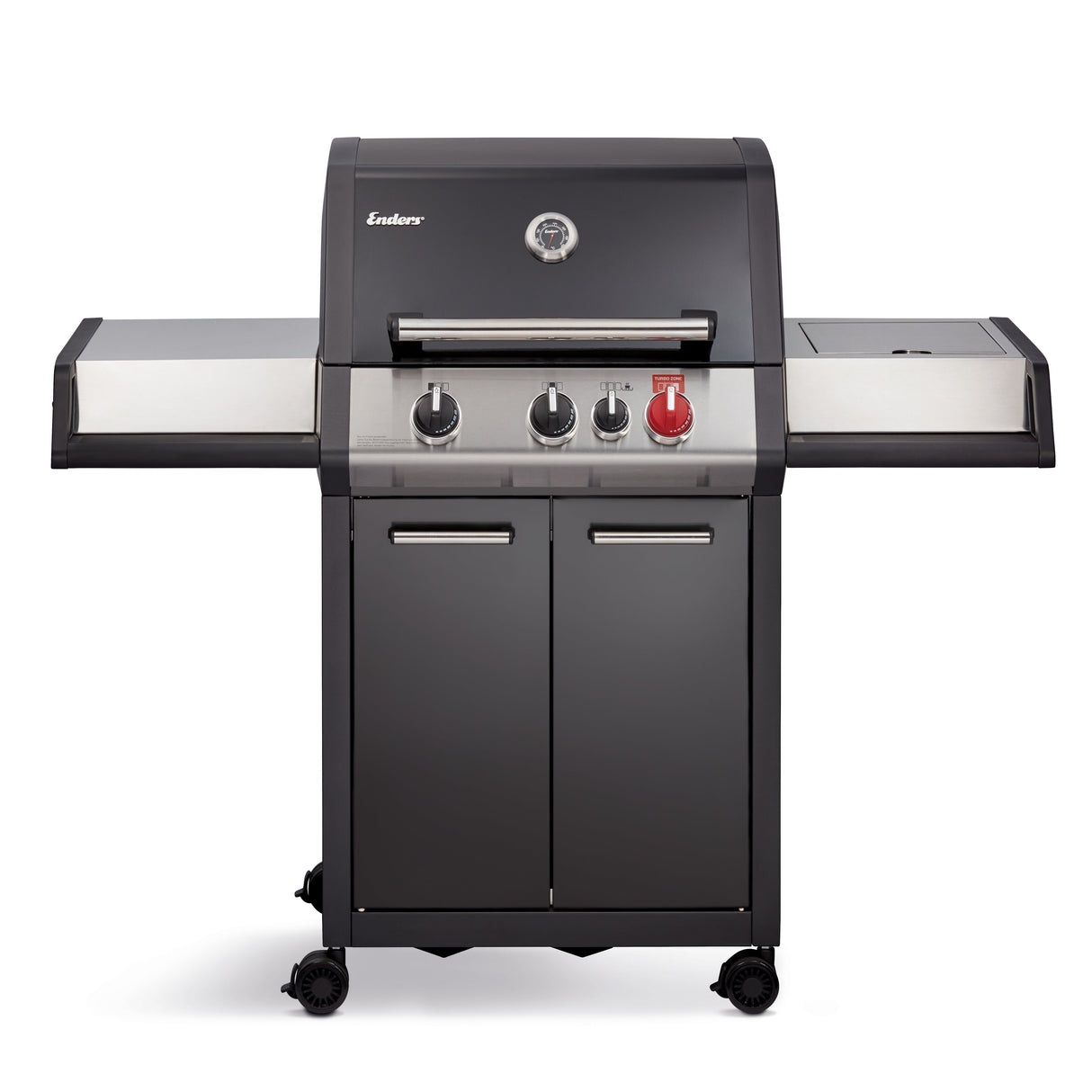 Enders Monroe Pro Black 3 K Turbo Gas BBQ