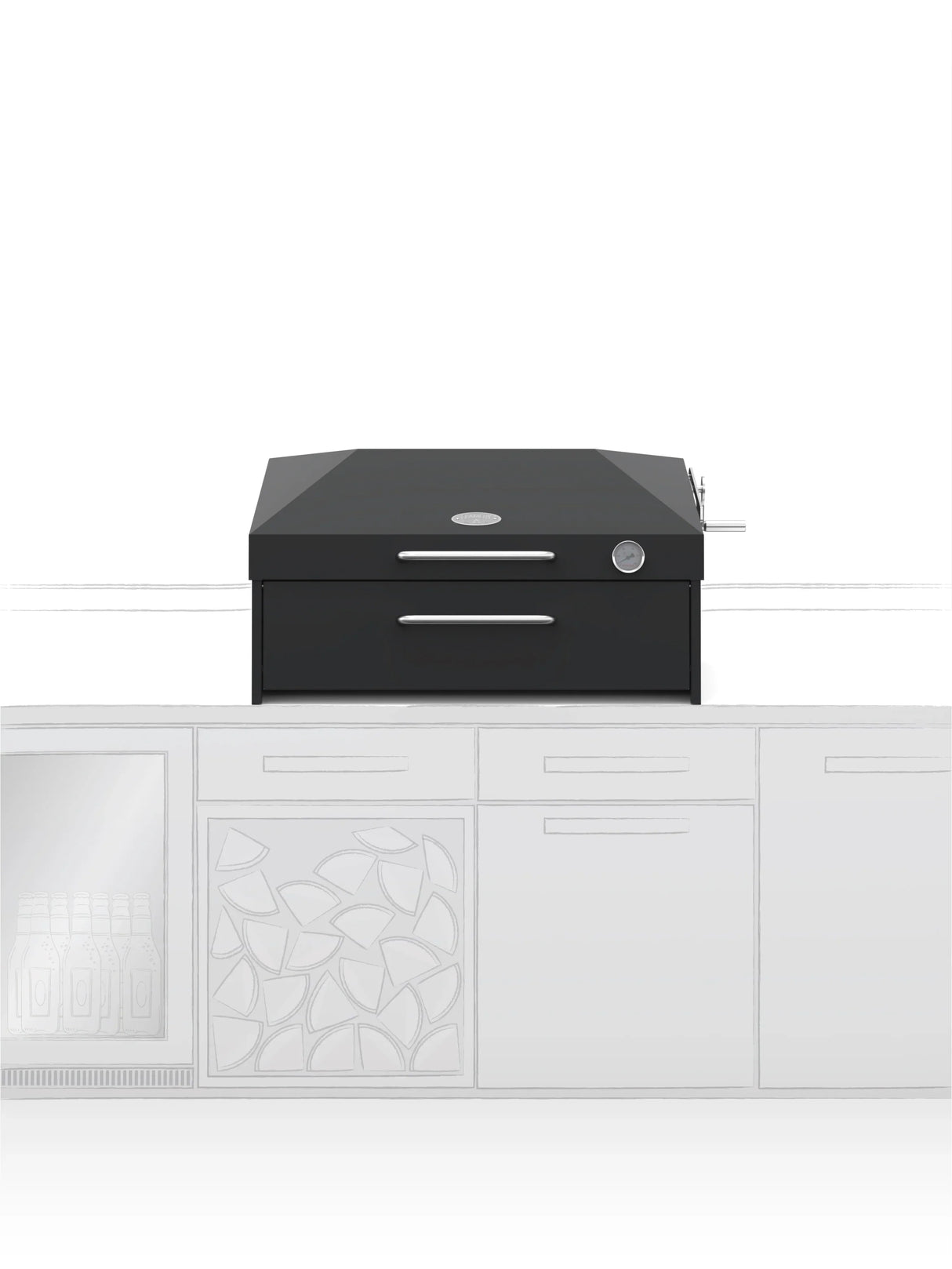 Flamery Small Asado Pro 3.1 Built-In with Full Grill