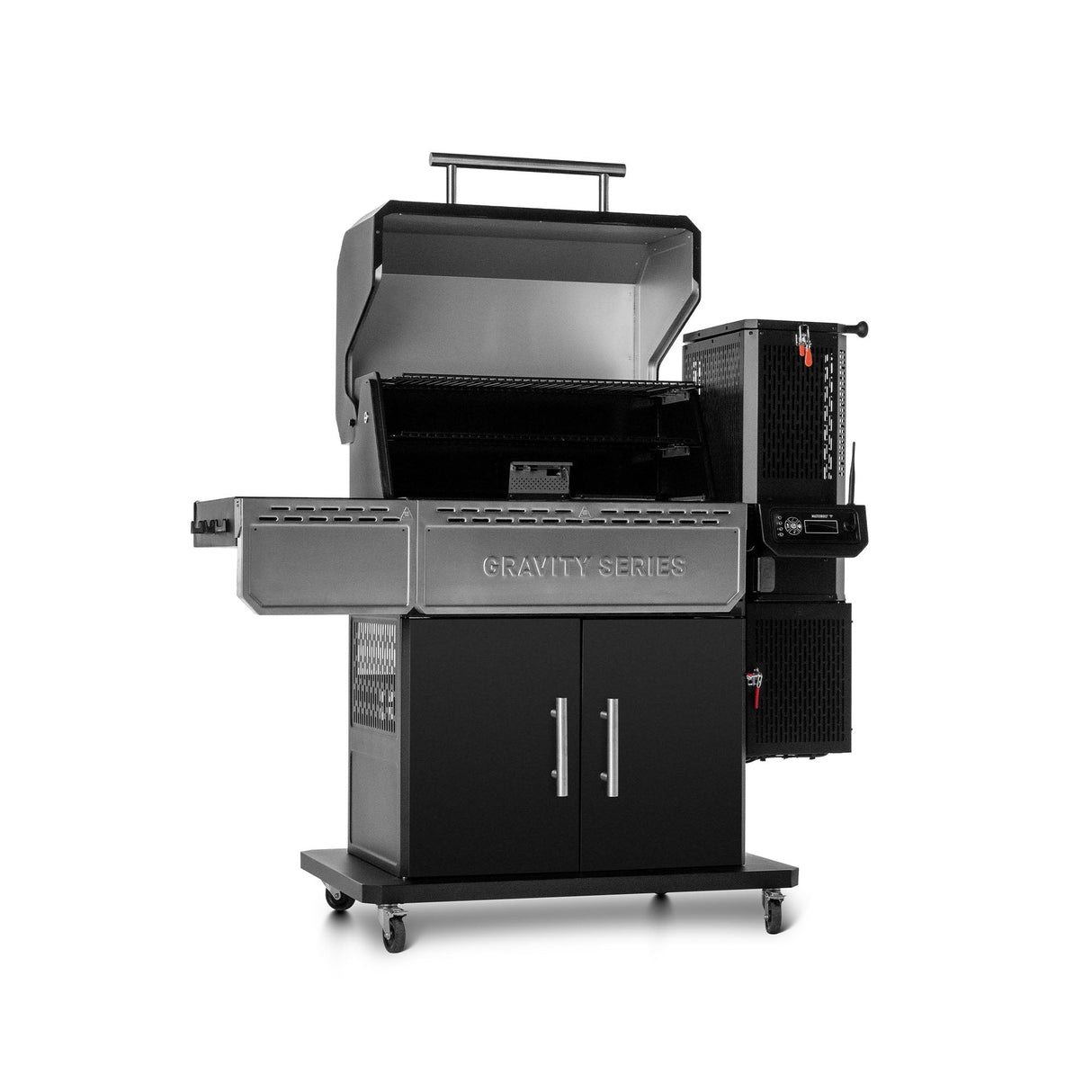 Masterbuilt 1150 Gravity Fed Charcoal BBQ Grill and Smoker with PIZZA OVEN ATTACHMENT