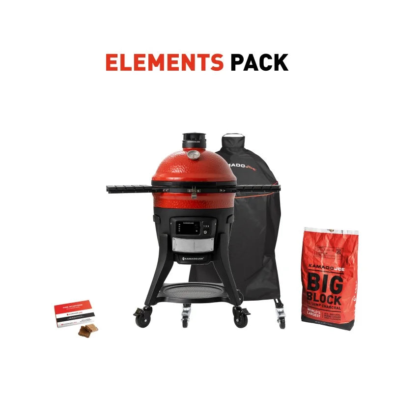 Big Joe Konnected Kamado with Elements Pack