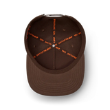 Built for the Wild Duck Flat Brim Hat - Dark Brown