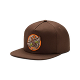 Built for the Wild Duck Flat Brim Hat - Dark Brown