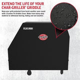 Cover for 3 Burner Char-Griller Griddle Plancha BBQ