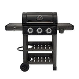 Grillstream Carbon 3 Burner Hybrid Gas BBQ