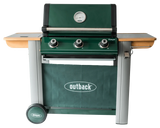 Outback Ranger Hybrid 3 Burner Gas BBQ