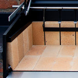 Flamery Large Asado BBQ with Split Grill and Firebox