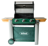 Outback Ranger Hybrid 3 Burner Gas BBQ
