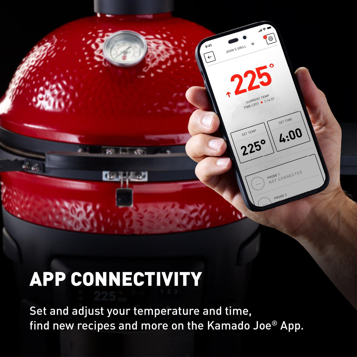 Kamado Joe Konnected BBQ with Elements Pack