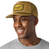 Yeti Prost Flat Brim Rope Hat Brown