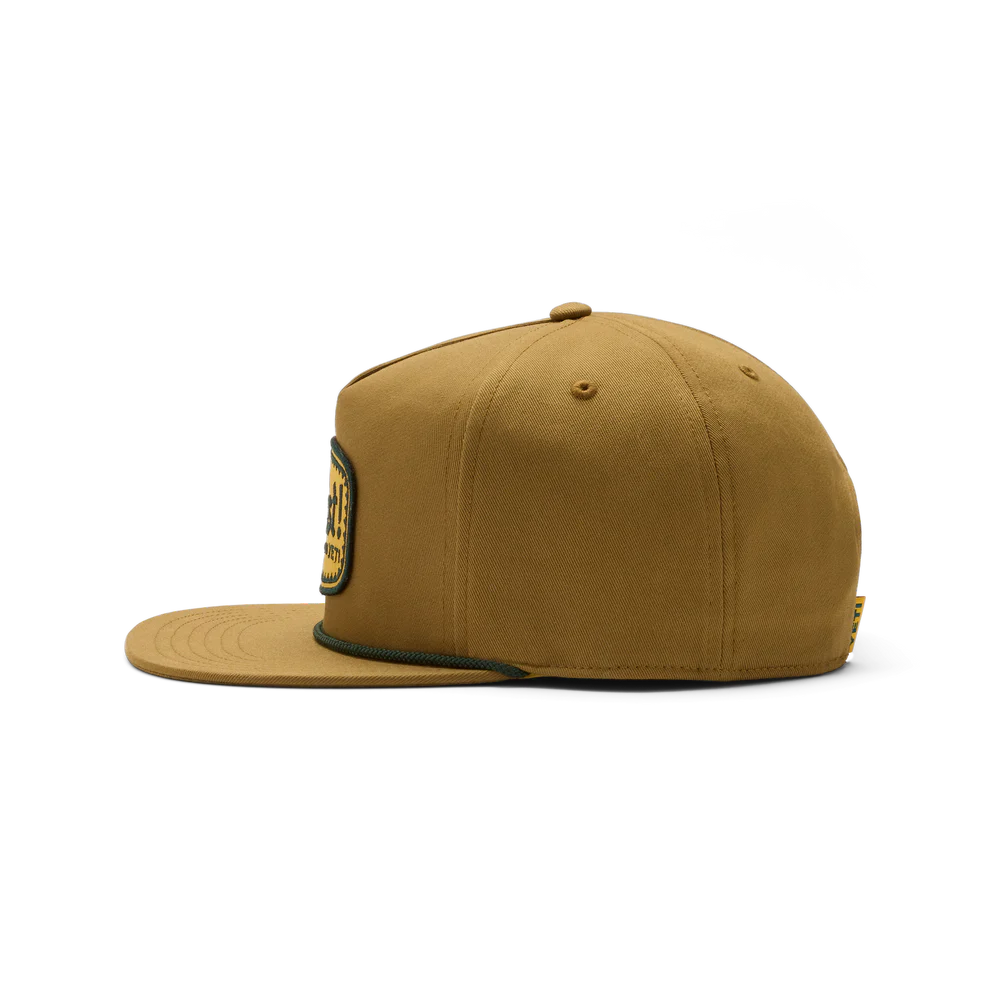 Yeti Prost Flat Brim Rope Hat Brown