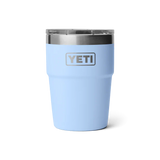 Yeti Rambler 16oz Stackable Cup - Big Sky Blue